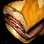 Abbildung Brot mit Röstfleisch